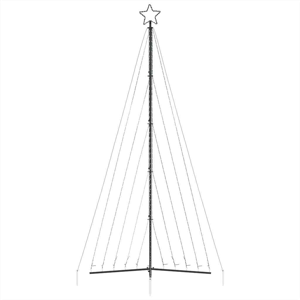 Albero di Natale a LED 570 LED Bianco Caldo 399 cm