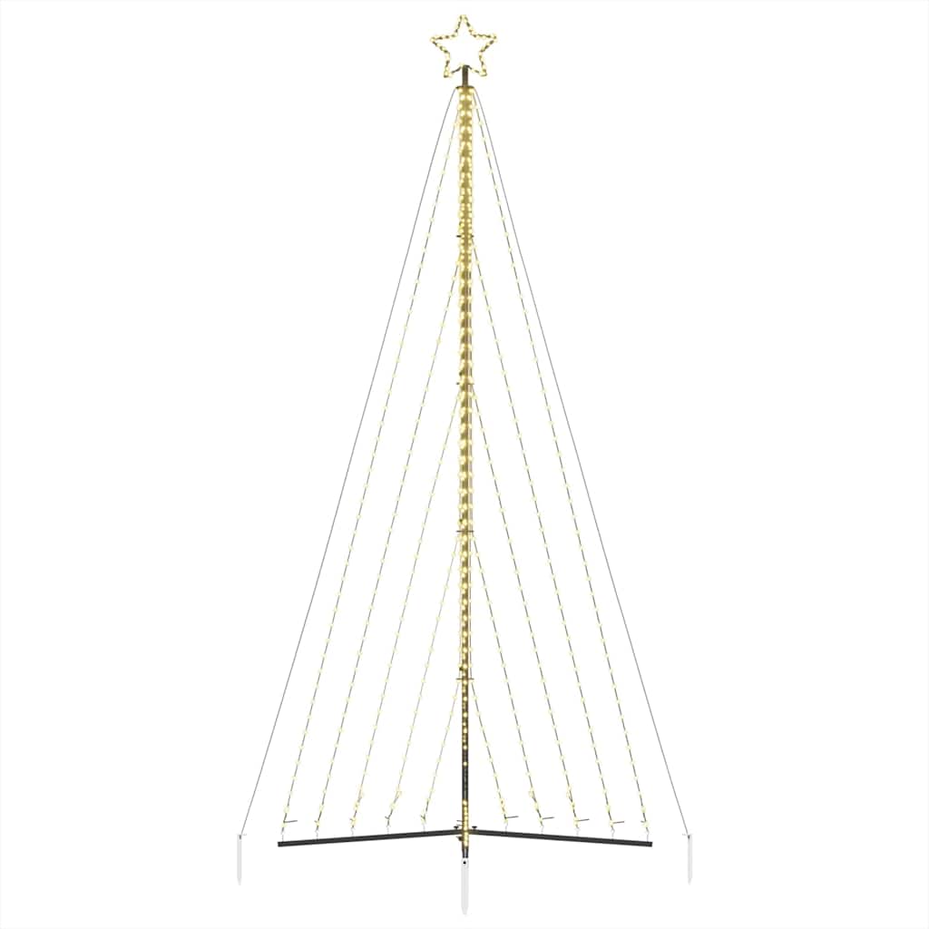 Albero di Natale a LED 570 LED Bianco Caldo 399 cm - homemem39