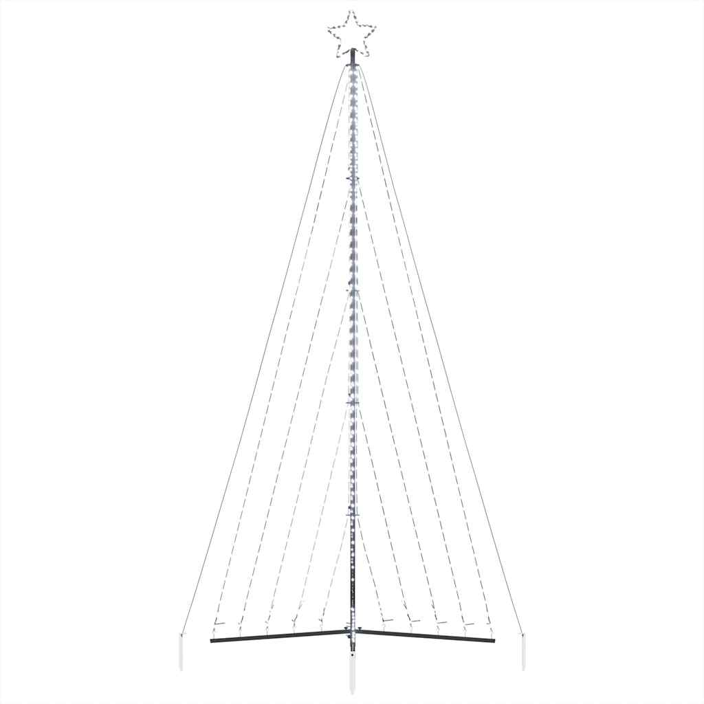 Albero di Natale a LED 570 LED Bianco Freddo 399 cm