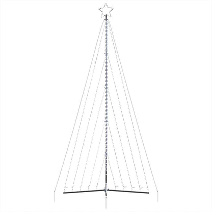 Albero di Natale a LED 570 LED Bianco Freddo 399 cm - homemem39