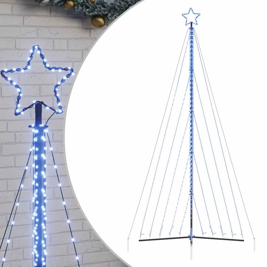 Albero di Natale a LED 570 LED Blu 399 cm