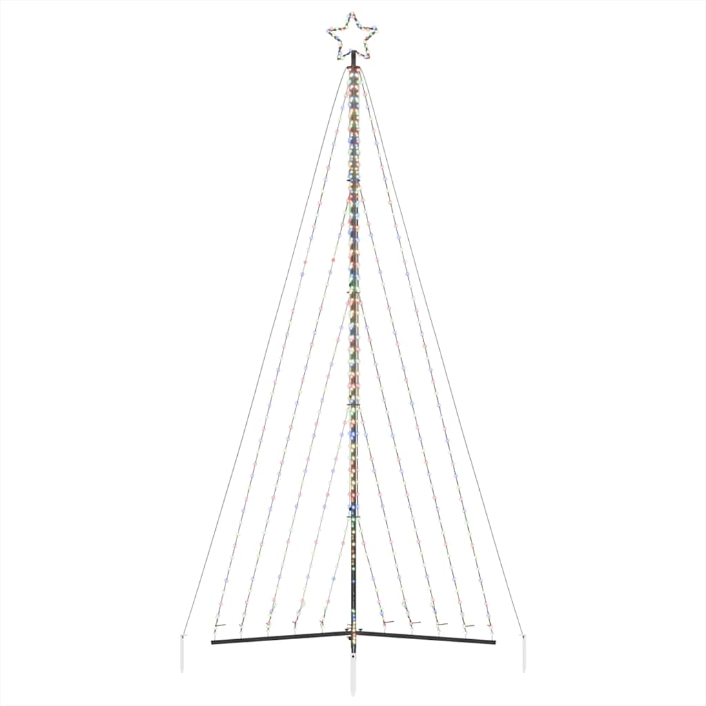 Albero di Natale a LED 570 LED Colorato 399 cm