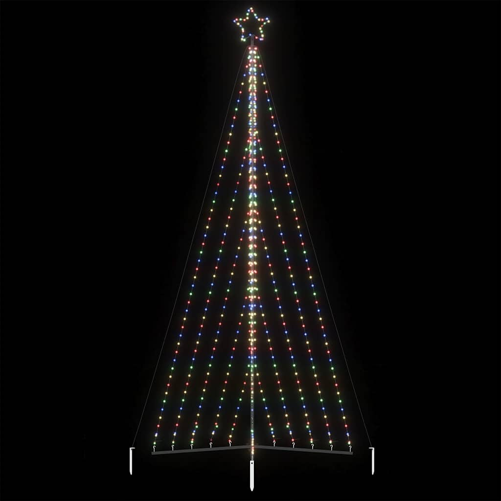 Albero di Natale a LED 570 LED Colorato 399 cm - homemem39