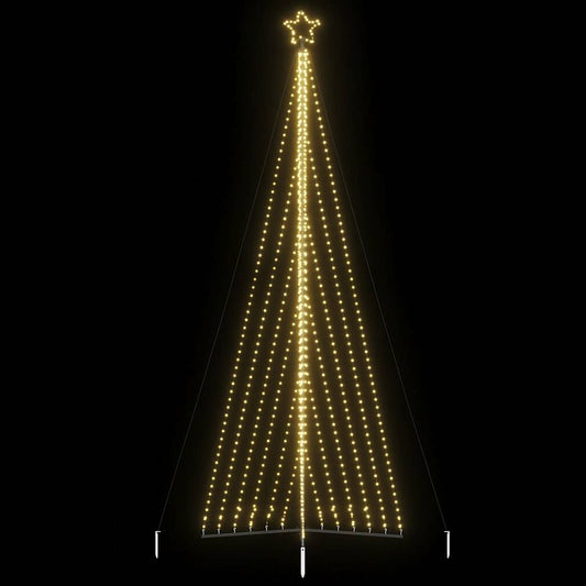 Albero di Natale a LED 789 LED Bianco Caldo 476 cm - homemem39