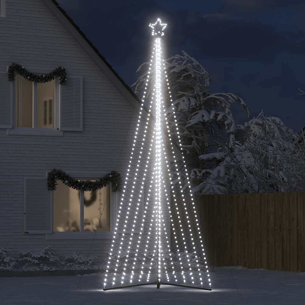 Albero di Natale a LED 789 LED Bianco Freddo 476 cm - homemem39