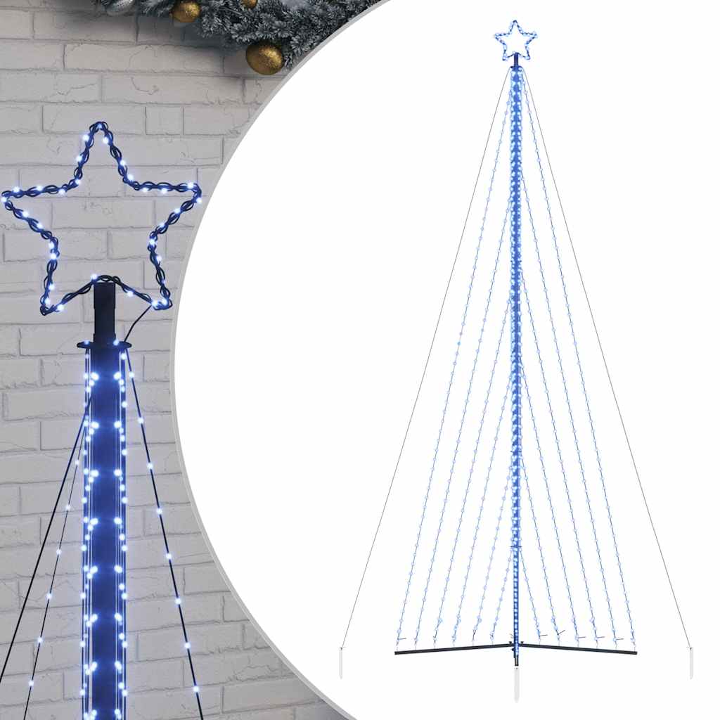 Albero di Natale a LED 789 LED Blu 476 cm