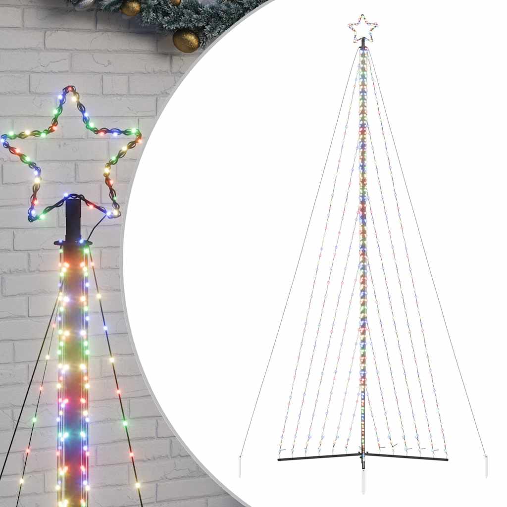 Albero di Natale a LED 789 LED Colorato 476 cm