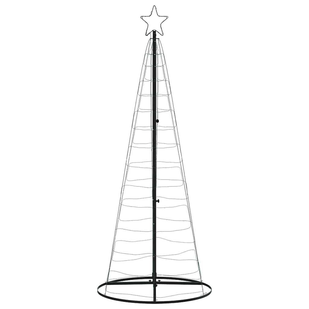 Albero di Natale a LED 200 LED Bianco Freddo 182 cm - homemem39