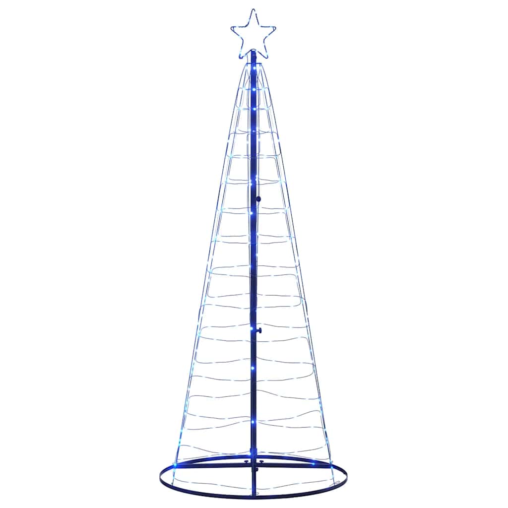Albero di Natale a LED 200 LED Blu 182 cm