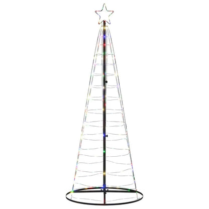 Albero di Natale a LED 200 LED Colorato 182 cm