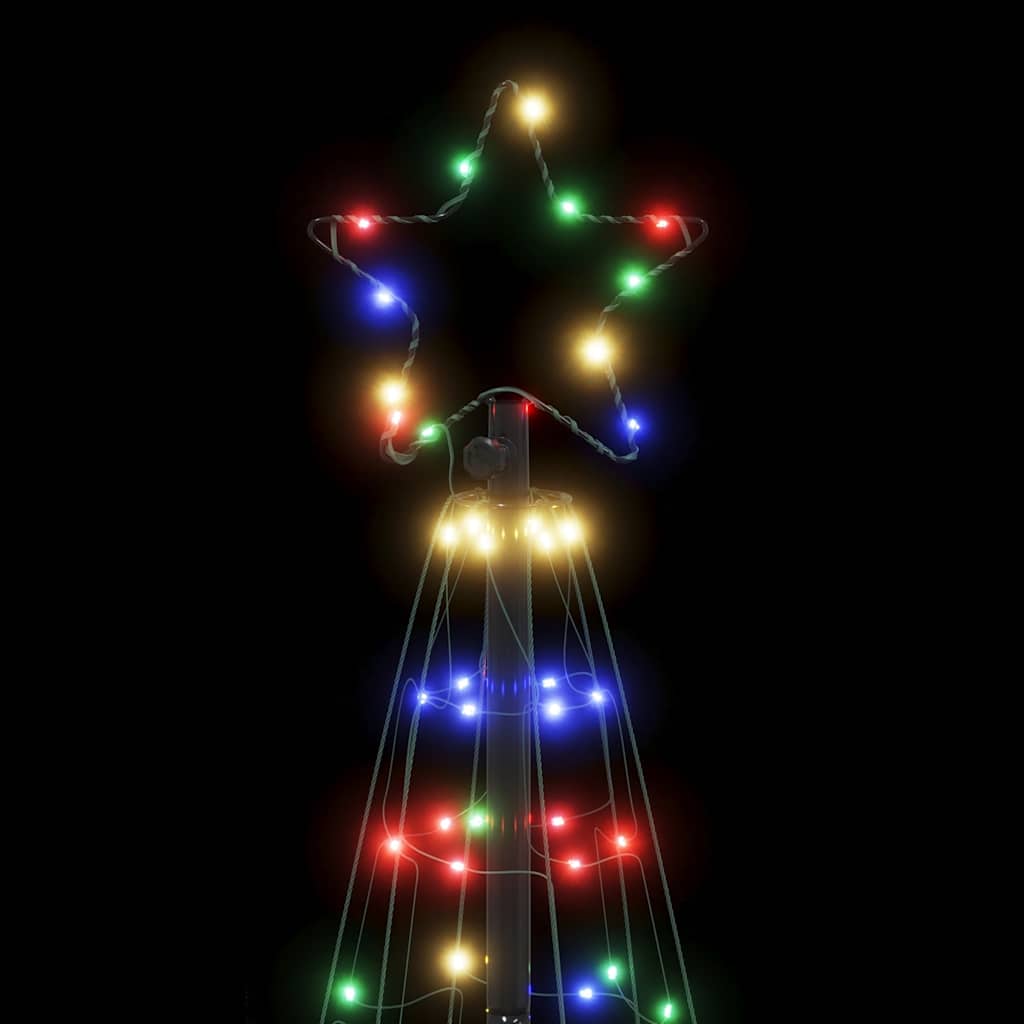 Albero di Natale a LED 200 LED Colorato 182 cm