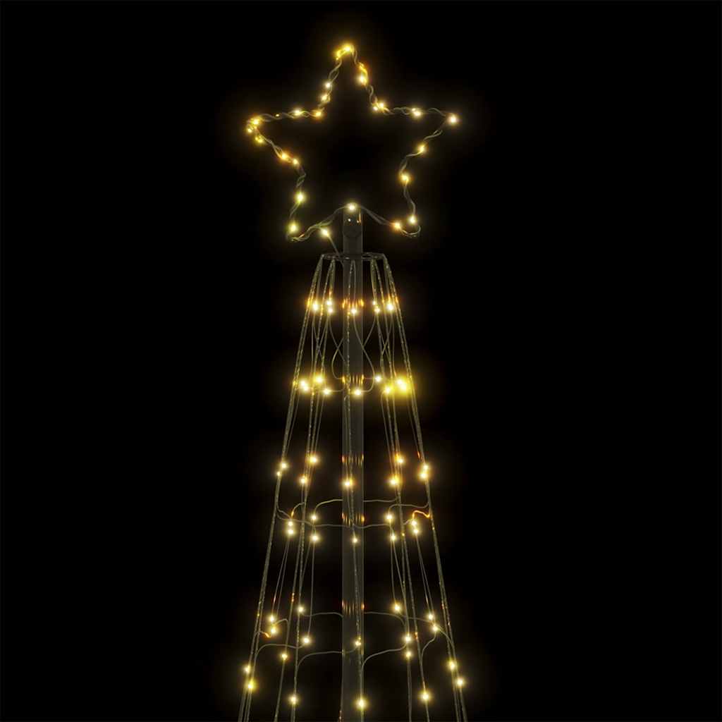 Albero di Natale a LED 550 LED Bianco Caldo 304 cm