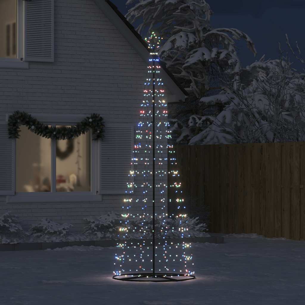 Albero di Natale a LED 550 LED Colorato 304 cm