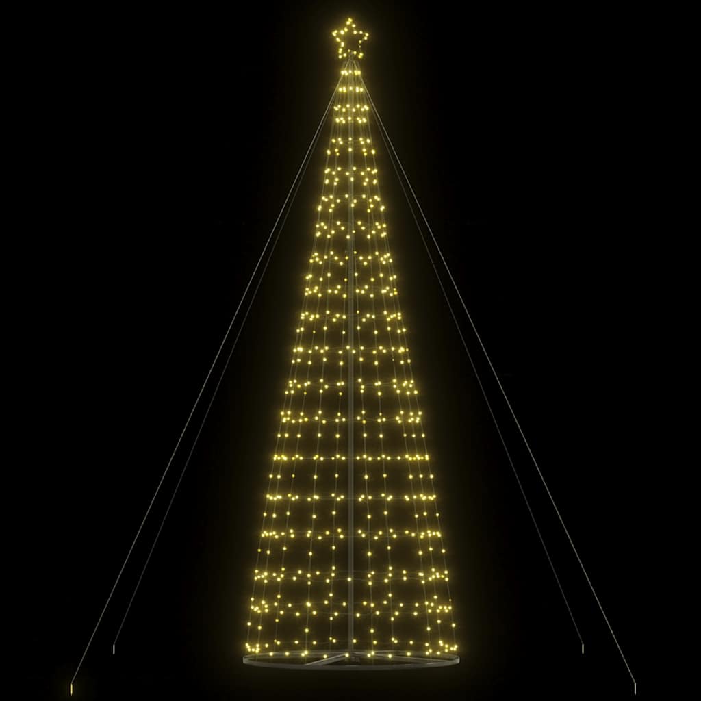 Albero di Natale a LED 1534 LED Bianco Caldo 503 cm - homemem39