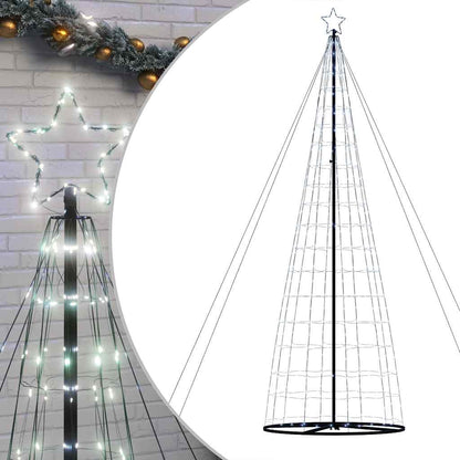 Albero di Natale a LED 1534 LED Bianco Freddo 503 cm