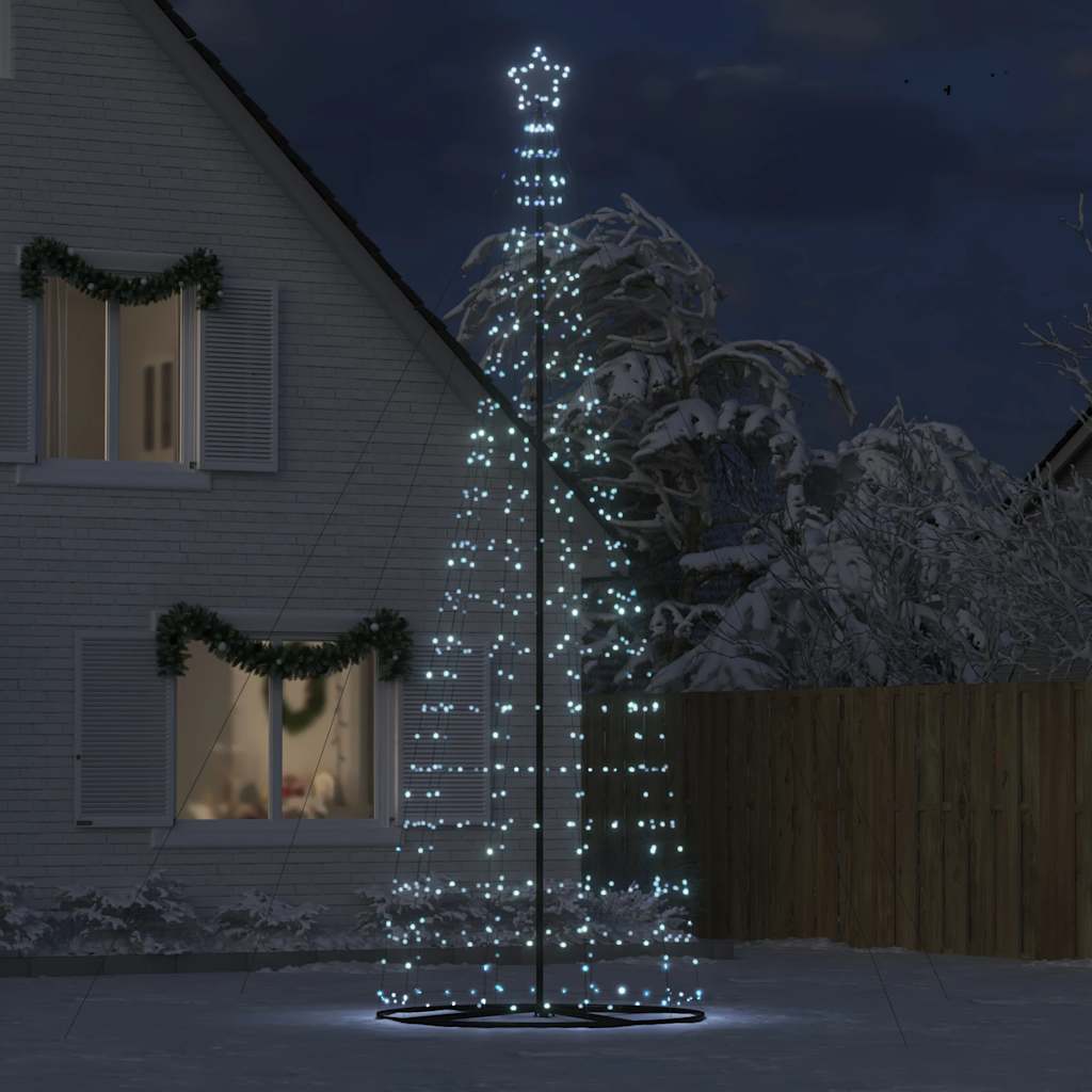 Albero di Natale a LED 1534 LED Bianco Freddo 503 cm