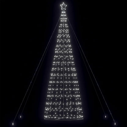 Albero di Natale a LED 1534 LED Bianco Freddo 503 cm