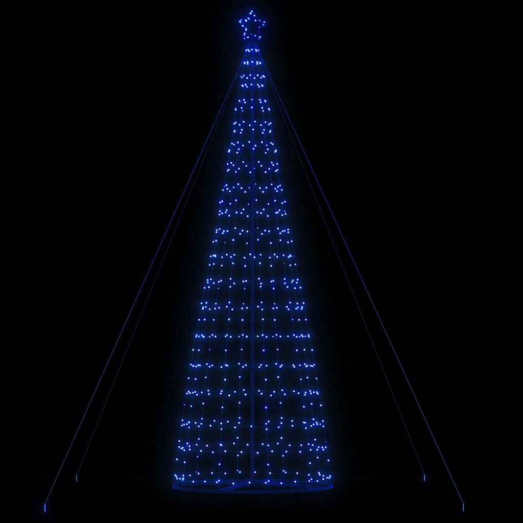 Albero di Natale a LED 1534 LED Blu 503 cm