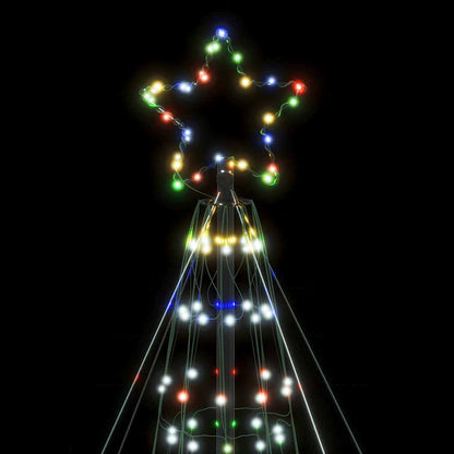 Albero di Natale a LED 1534 LED Colorato 503 cm