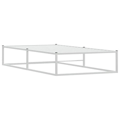 Giroletto senza Materasso Bianco 100x200 cm in Metallo | homemem39