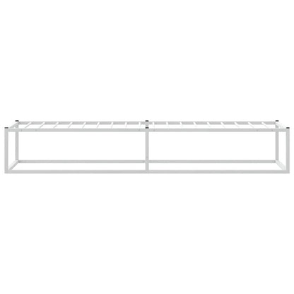 Giroletto senza Materasso Bianco 100x200 cm in Metallo | homemem39