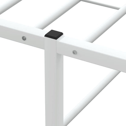 Giroletto senza Materasso Bianco 100x200 cm in Metallo | homemem39