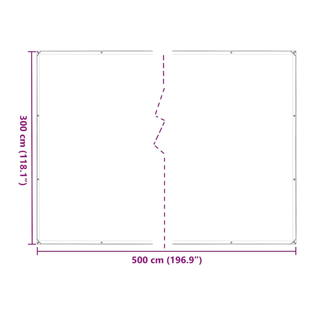 Copertura per Piante con Occhielli 3x5 m in Polietilene | homemem39