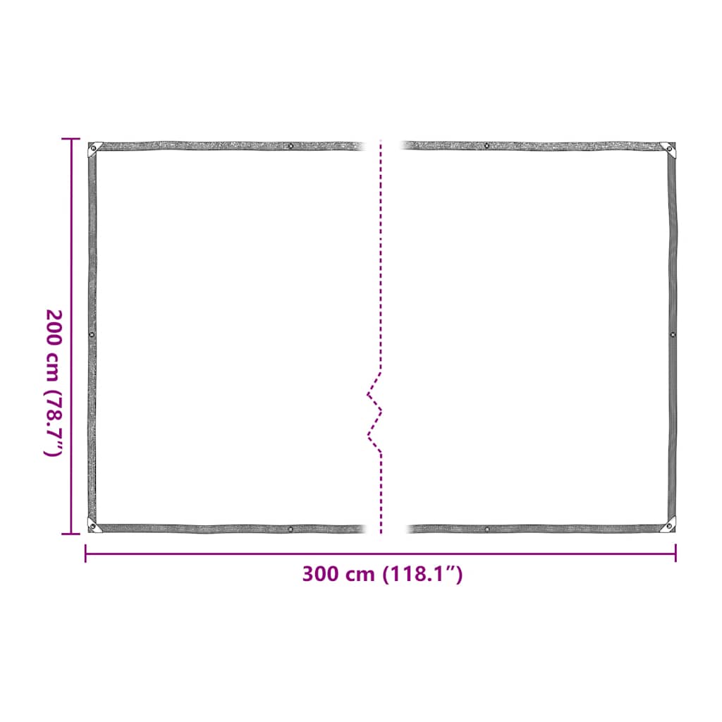 Copertura per Piante con Occhielli 2x3 m in Polietilene | homemem39
