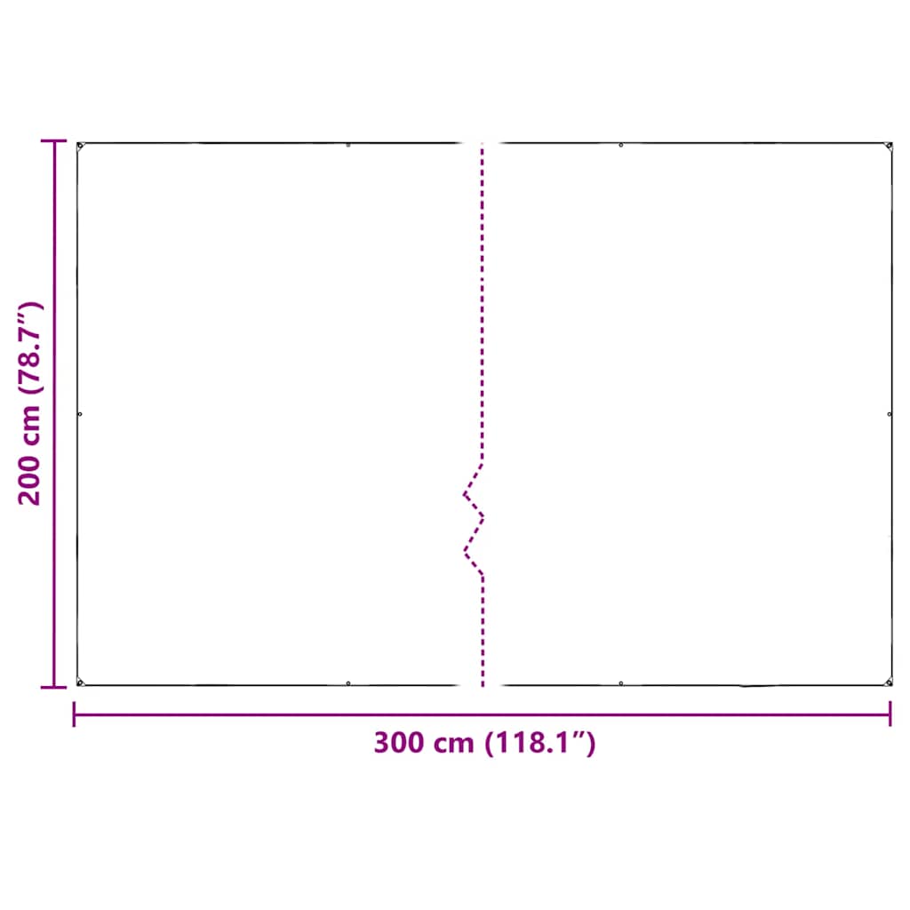Copertura per Piante con Occhielli 2x3 m PVC | homemem39