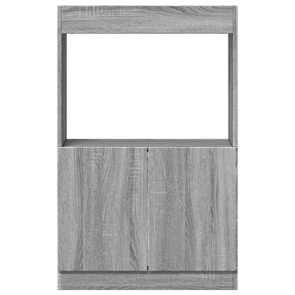 Credenza Grigio Sonoma 63x33x100 cm in Truciolato | homemem39