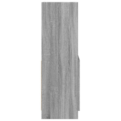 Credenza Grigio Sonoma 63x33x100 cm in Truciolato | homemem39