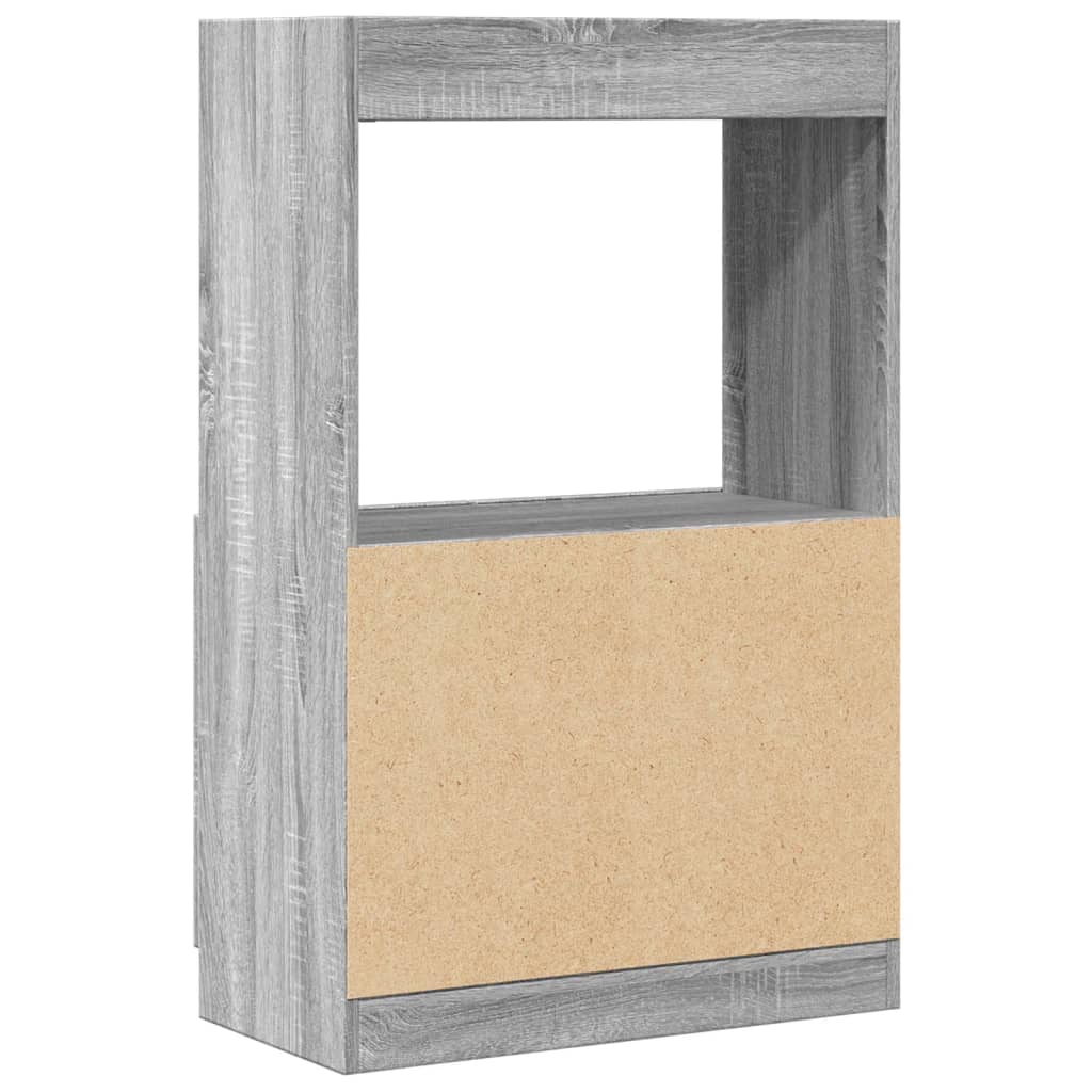 Credenza Grigio Sonoma 63x33x100 cm in Truciolato | homemem39