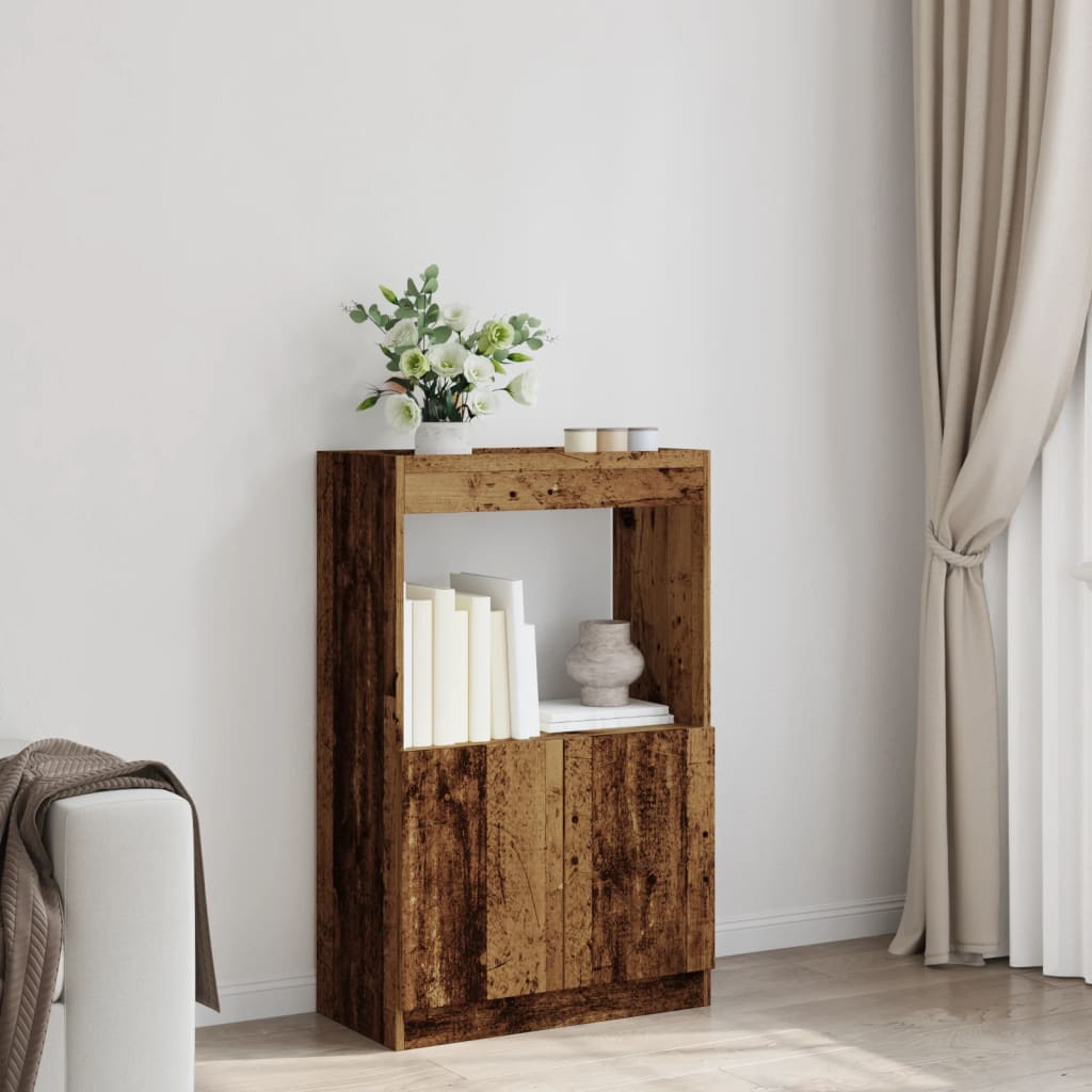 Credenza Legno Antico 63x33x100 cm in Truciolato | homemem39