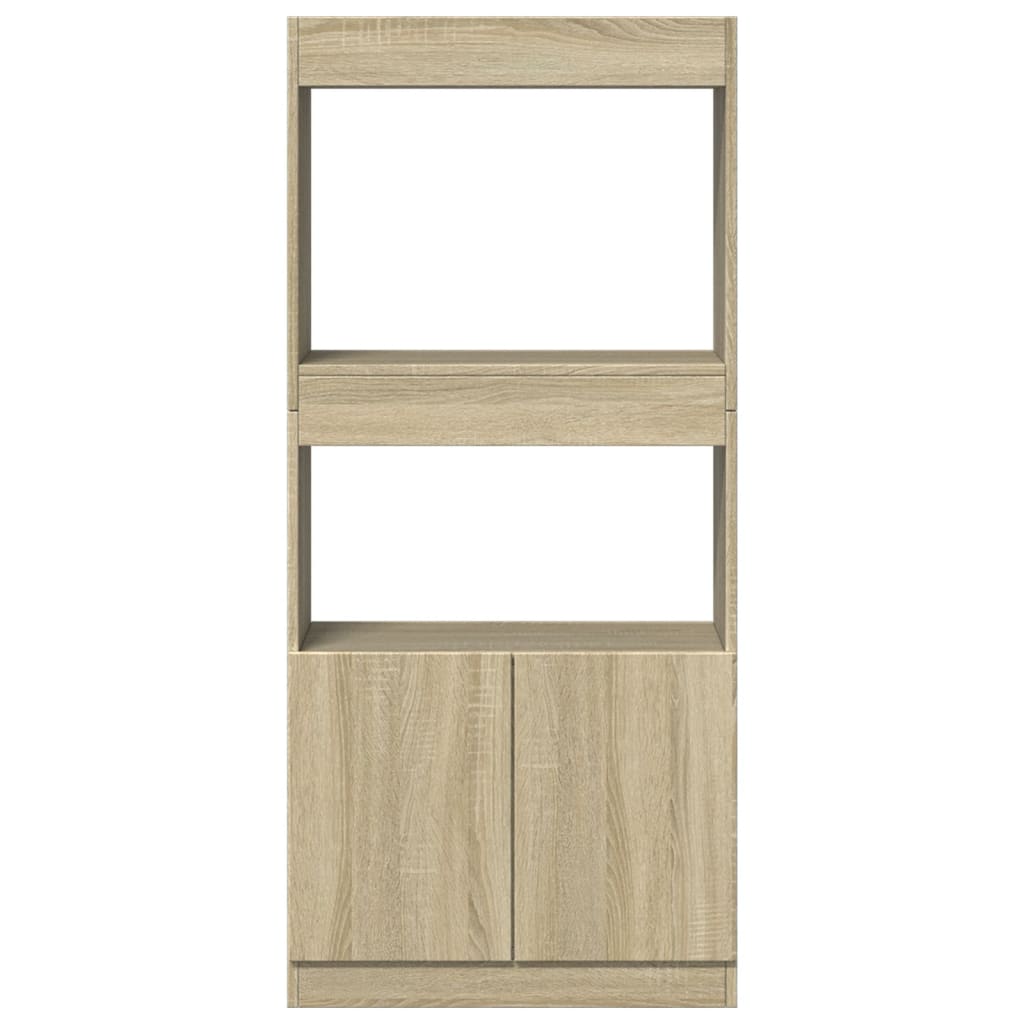 Credenza Rovere Sonoma 63x33x140 in Truciolato | homemem39
