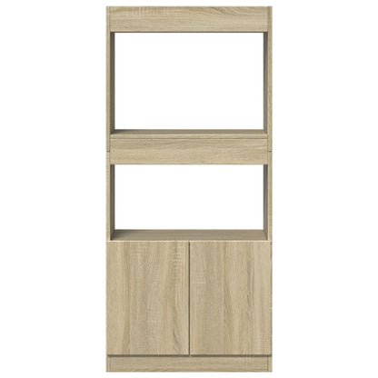 Credenza Rovere Sonoma 63x33x140 in Truciolato | homemem39