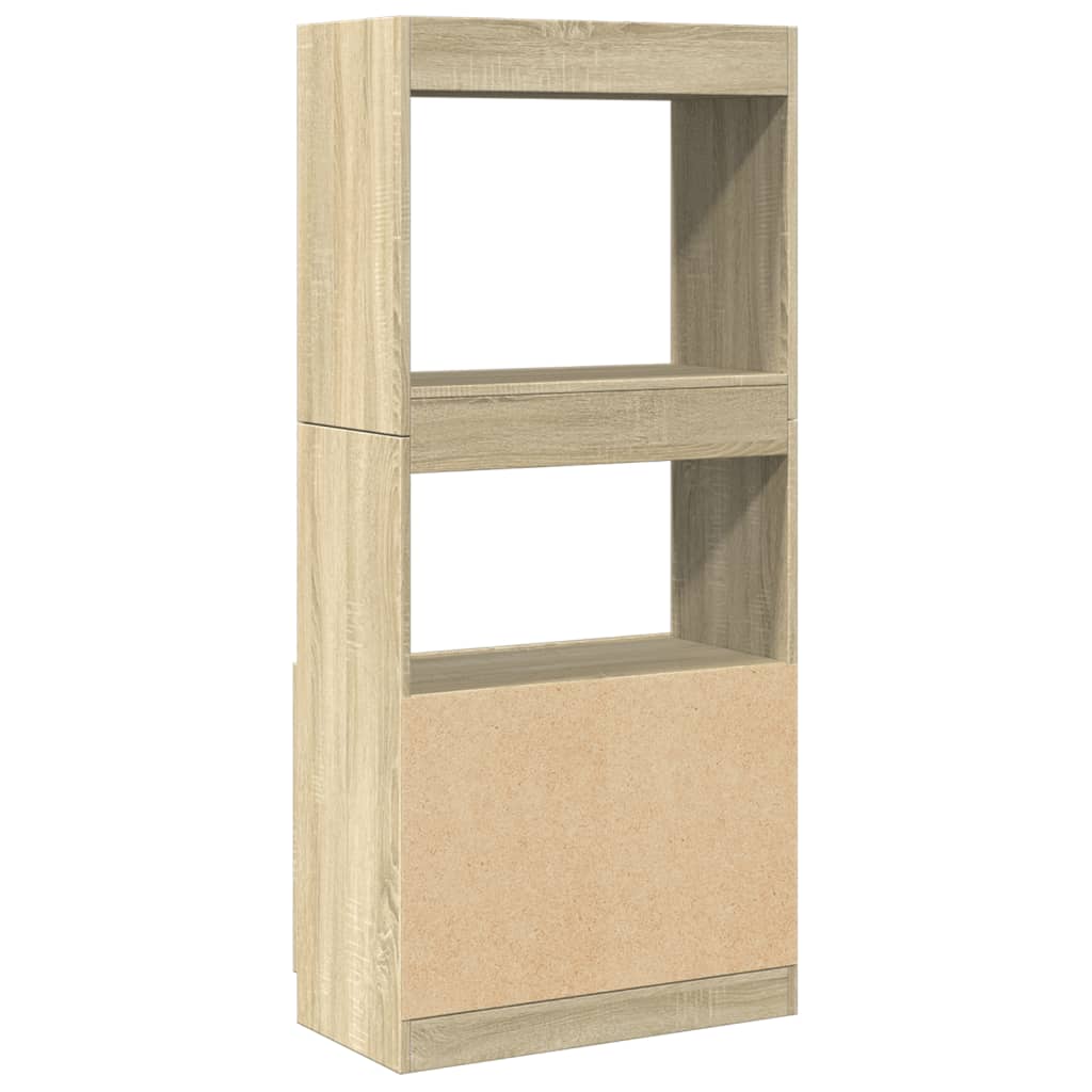Credenza Rovere Sonoma 63x33x140 in Truciolato | homemem39