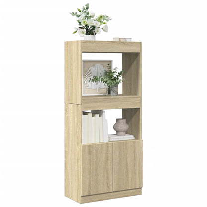 Credenza Rovere Sonoma 63x33x140 in Truciolato | homemem39