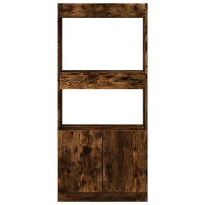 Credenza Rovere Fumo 63x33x140 in Truciolato | homemem39
