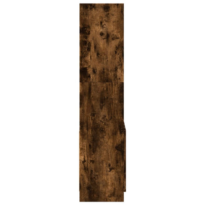 Credenza Rovere Fumo 63x33x140 in Truciolato | homemem39
