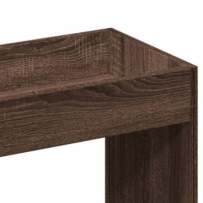 Credenza Rovere Marrone 63x33x140 cm in Truciolato | homemem39