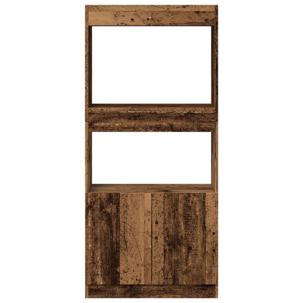 Credenza Legno Antico 63x33x140 cm in Truciolato | homemem39