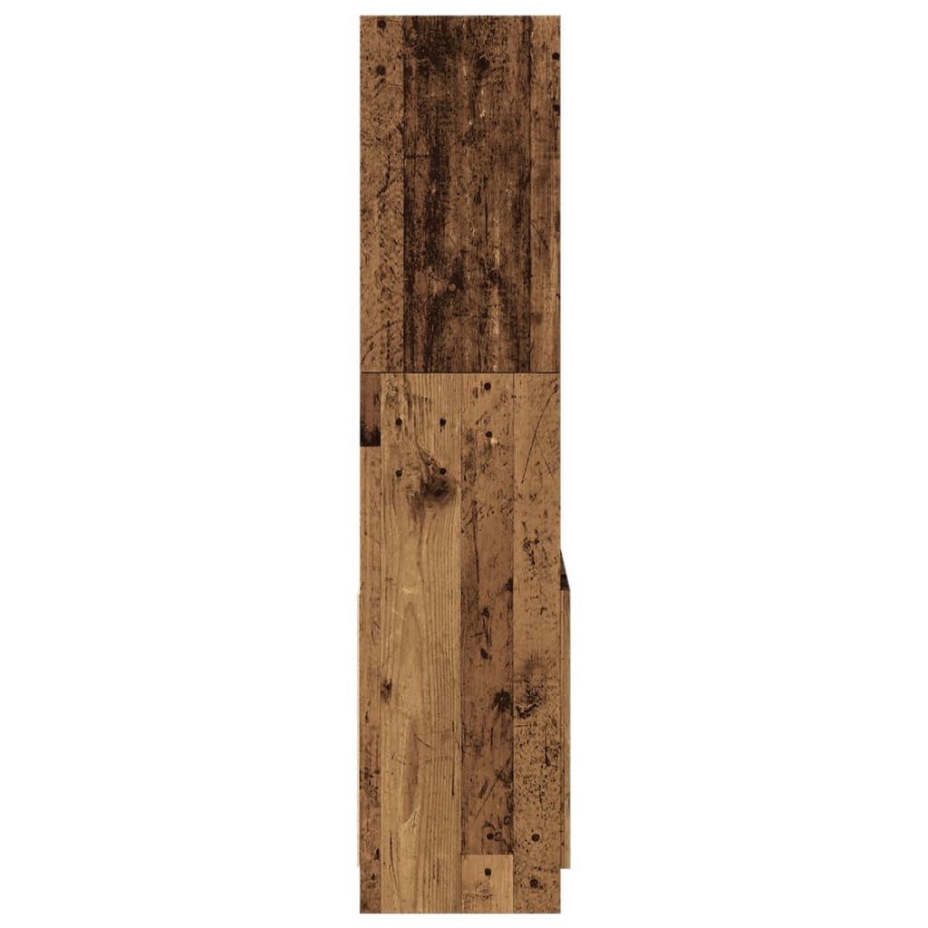 Credenza Legno Antico 63x33x140 cm in Truciolato | homemem39