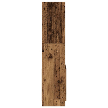 Credenza Legno Antico 63x33x140 cm in Truciolato | homemem39