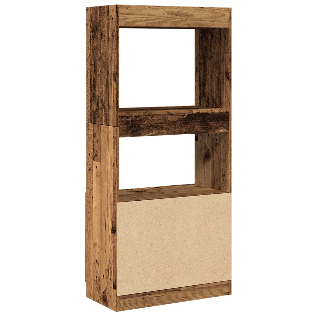 Credenza Legno Antico 63x33x140 cm in Truciolato | homemem39