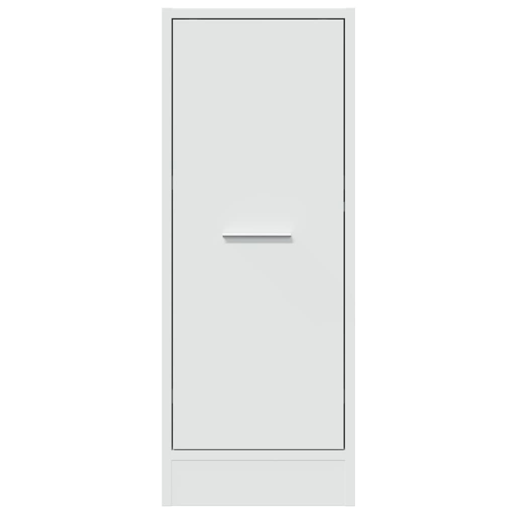 Mobiletto da Farmacia Bianco 30x41x77,5 cm Legno Agglomerato | homemem39
