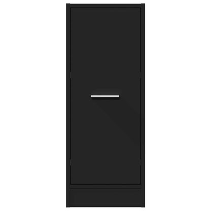 Armadietto da Farmacia Nero 30x41x77,5 cm in Truciolato | homemem39