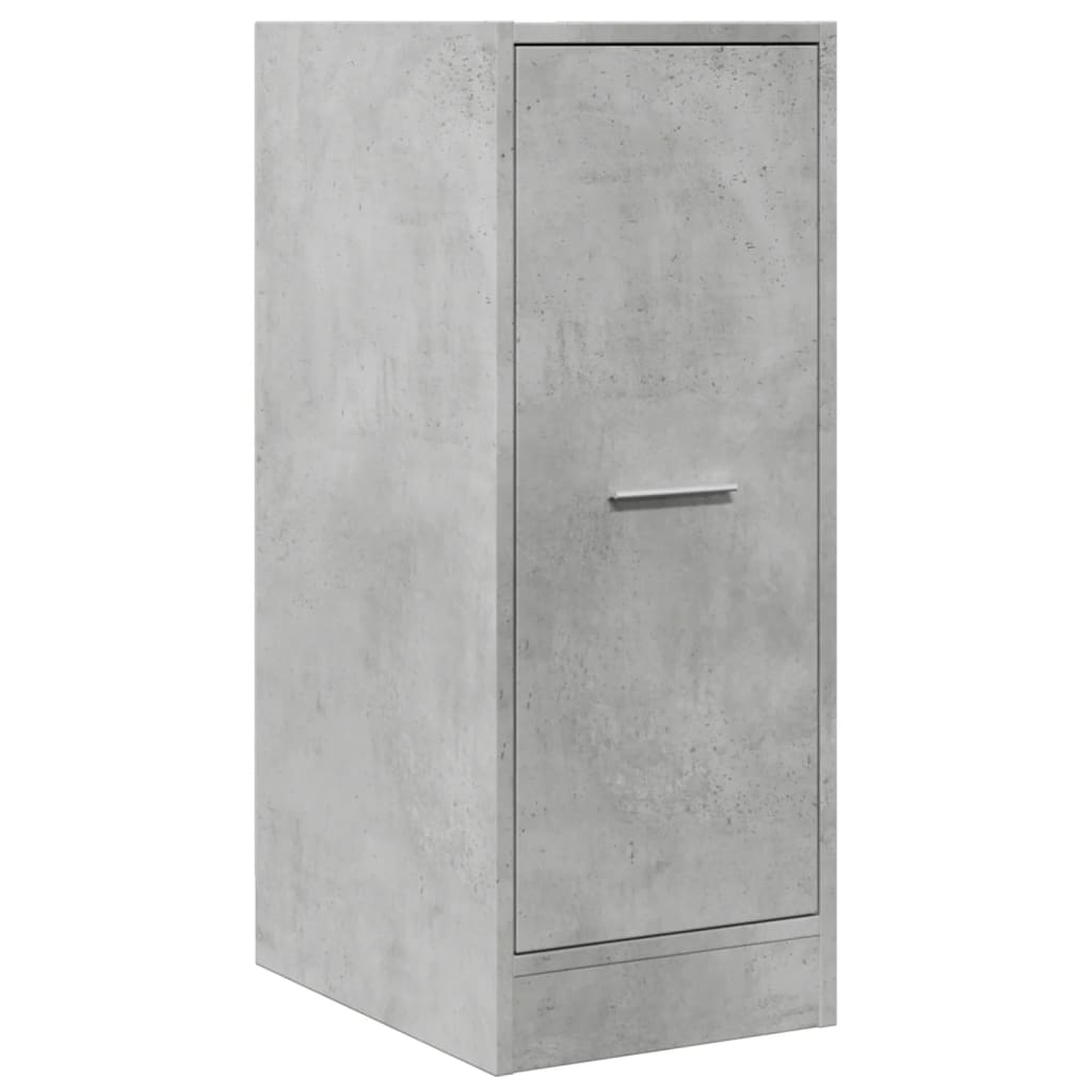 Armadietto da Farmacia Grigio Cemento 30x41x77,5 cm Truciolato | homemem39
