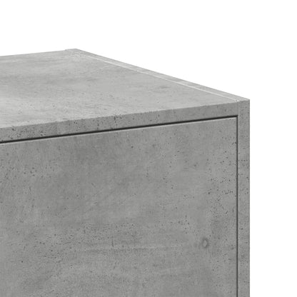 Armadietto da Farmacia Grigio Cemento 30x41x77,5 cm Truciolato | homemem39