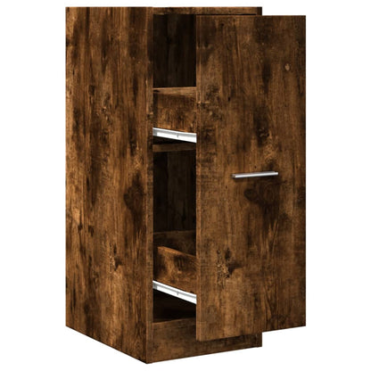 Armadietto da Farmacia Rovere Fumo 30x41x77,5 cm in Truciolato | homemem39