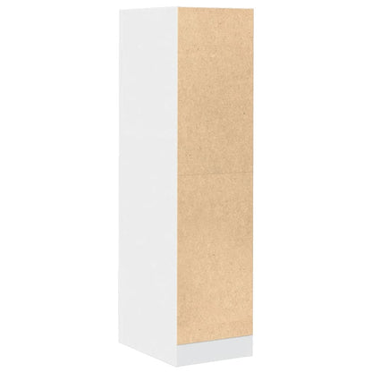Armadietto da Farmacia Bianco 30x41x118 cm in Truciolato | homemem39